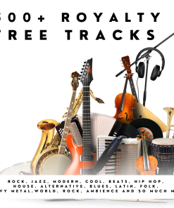 Unleash Your Creativity with Over 500 Royalty Free Music Tracks - From Energetic Beats to Soothing Melodies and Beyond!